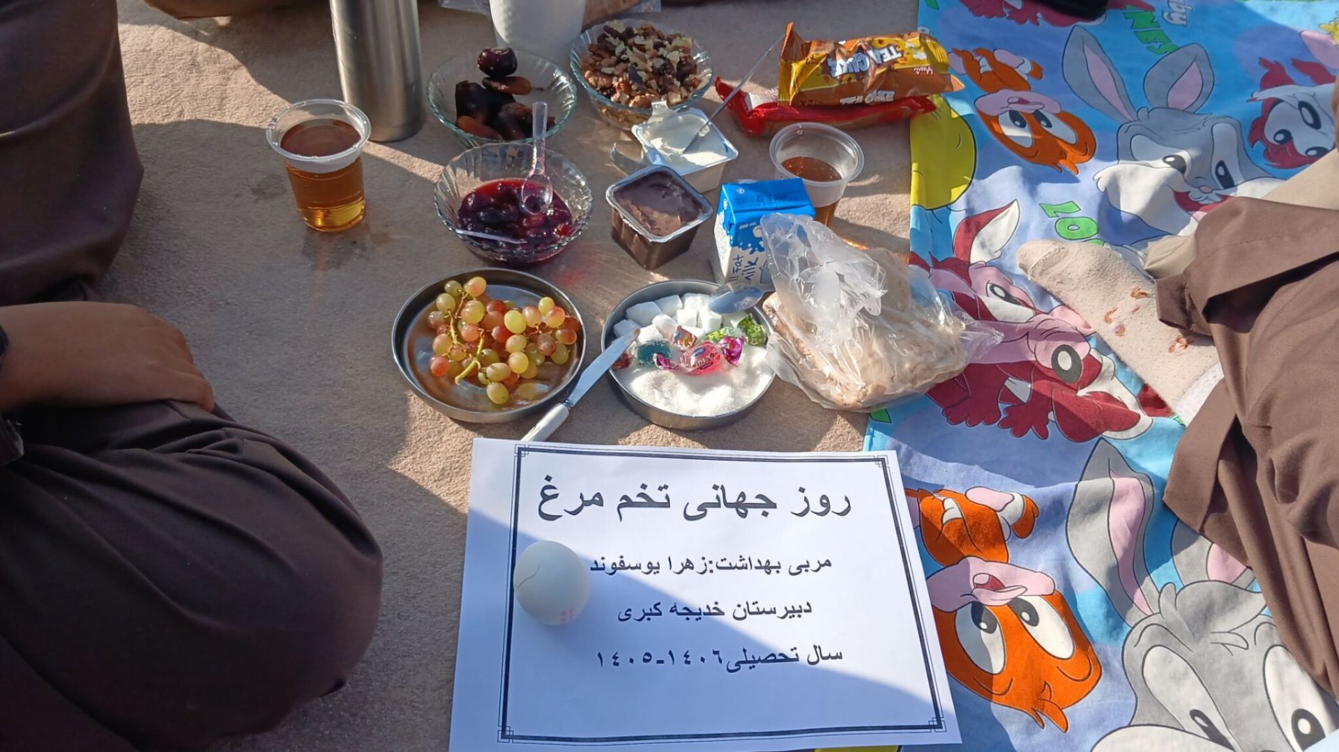 صبحانه سلامت، طلوعی از نشاط و شادابی در دبیرستان خدیجه کبری (س) سلسله
