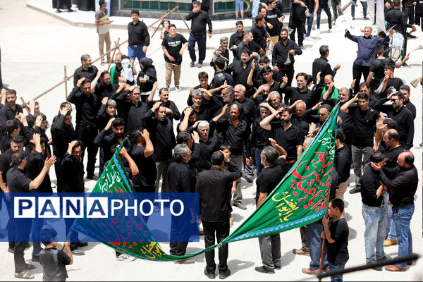 عزاداری روز تاسوعا در مسجد مقدس جمکران