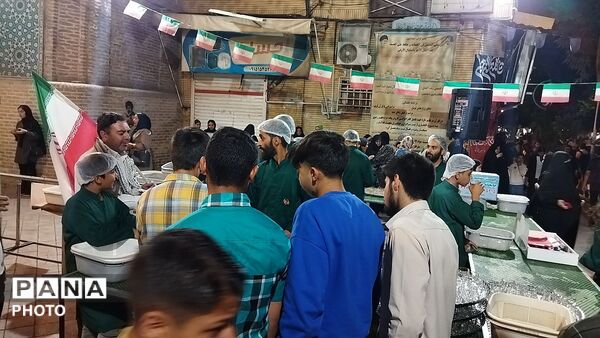 چایخانه فاطمه الزهرا برای هشتاد و هشتمین بار میزبان جانفدایان نیشابور 
