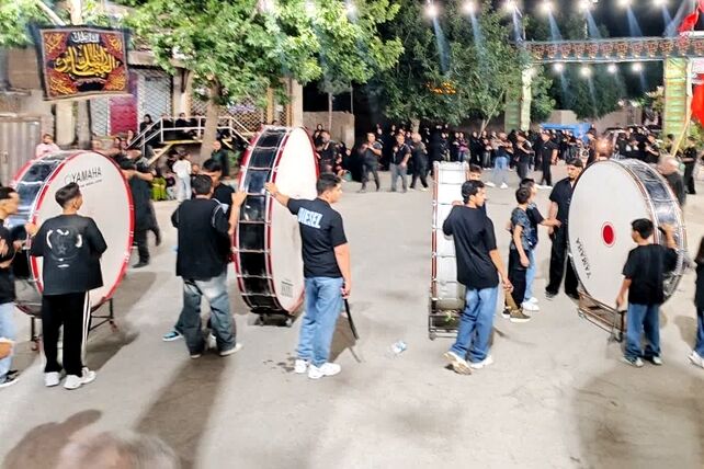 هیأت حضرت ابوالفضل(ع) در شب چهارم محرم