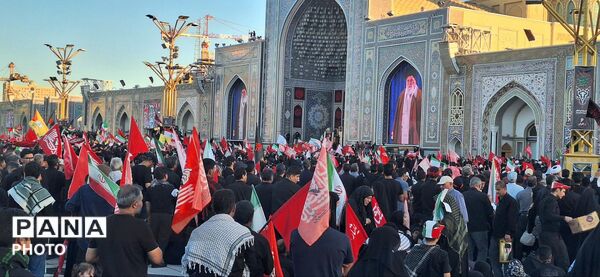 تشییع باشکوه رهبر انقلاب در مشهد 