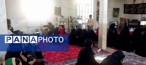 برگزاری باشکوه مراسم عزاداری امام رضا(ع) در نورآباد روستای سراب غضنفر