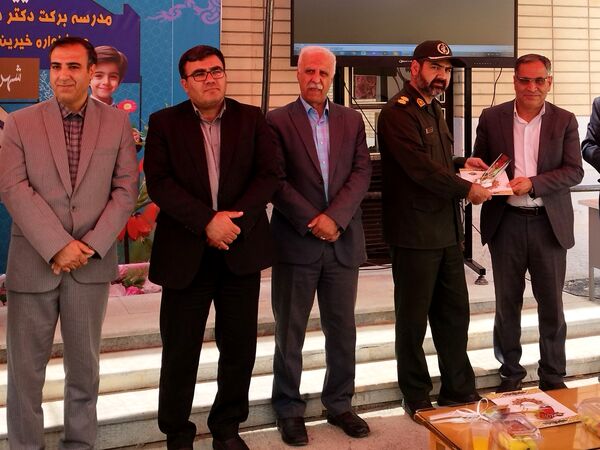 آیین افتتاح مدرسه‌ برکت دکتر سنبلستانی و جشنواره‌ خیرین مدرسه‌ساز مدرسه یار شهرستان فریدونشهر 
