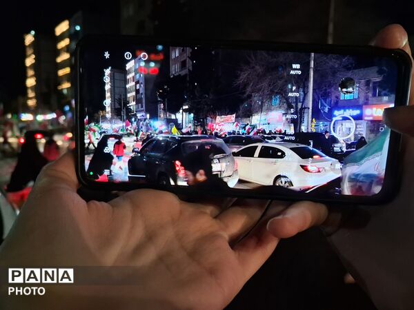 رژهٔ خودرویی در بلوار فضل نیشابور