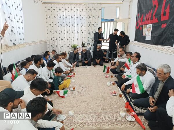 پرچم متبرک رضوی، تسلای دل پدر شهید جنگ رمضان