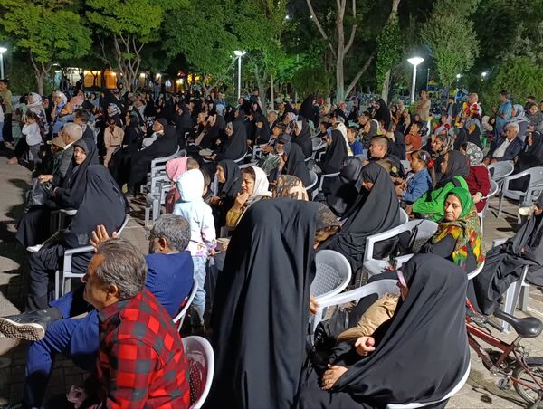 جشن دهه کرامت و ولادت امام هشتم شیعیان در پارک نیلوفر آبی مشهد مقدس