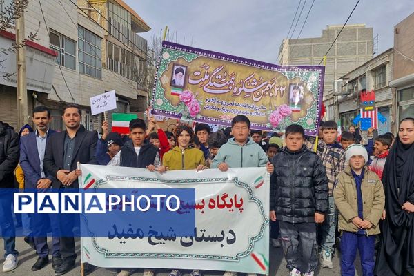 ۲۲ بهمن در فشافویه؛ تجلی شور انقلابی در میان نسل آینده‌ساز