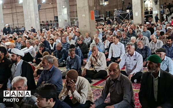 اولین نماز جمعه مهر ماه ۱۴۰۵  در مسجد جامع شهرستان نیشابور 