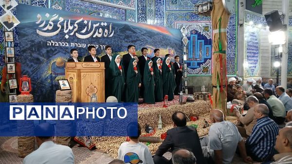 یادواره و افتتاح آستان شهدا در مسیر ایثار