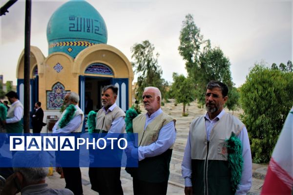 آیین سالگرد شهید آیت الله سعیدی و شهدای سادات استان قم 