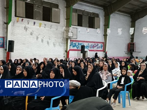 مردم رباط سنگ در مراسم عید غدیر جنایت رژیم صهیونسیتی را محکوم کردند