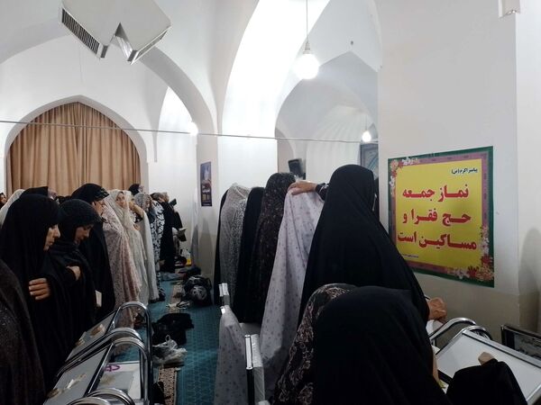 نماز عبادی سیاسی جمعه در خلیل آباد