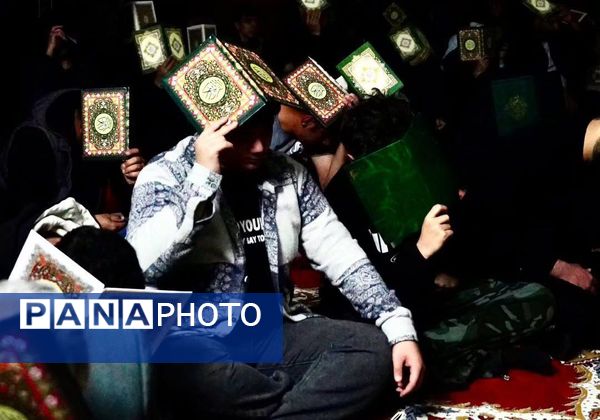 مراسم احیای شب قدر در روستای بالادزا ساری