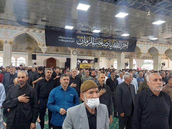 نماز جمعه در کاشمر 