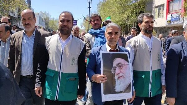 مراسم راهپیمایی روز قدس در شهرستان کاشمر با حضور پررنگ مردم برگزار شد
