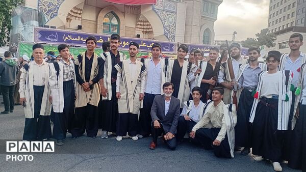 مراسم گرامیداشت شهدای استان چهارمحال و بختیاری در جنگ رمضان