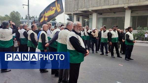 آیین دسته‌روی شهادت امام رضا(ع) در قائمشهر 