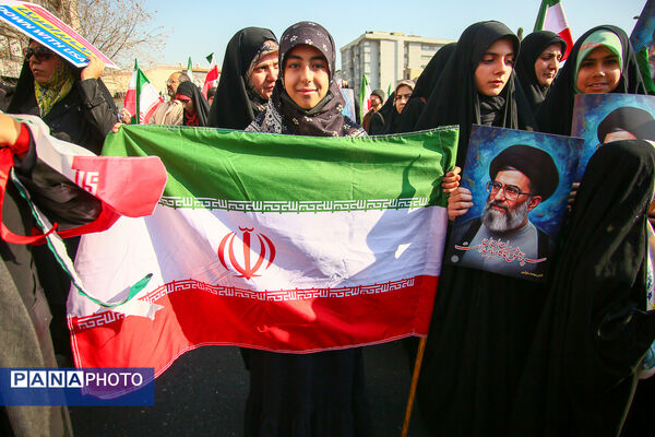 راهپیمایی محکومیت اقدامات تروریستی آمریکا و رژیم صهیونیستی علیه ملت ایران