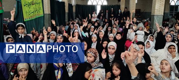 اعتکاف دانش‌آموزی در شهرستان ارسنجان