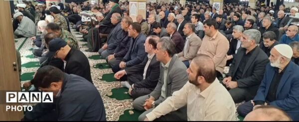 آیین نماز جمعه در پلدختر 