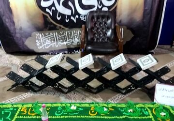 محفل انس با قرآن در مدرسه مولوی فین