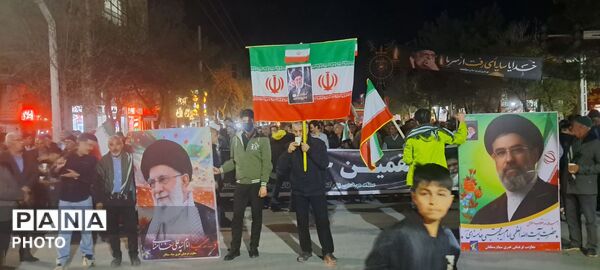 جلوه هایی از حضور باشکوه مردم آشخانه در راهپیمایی