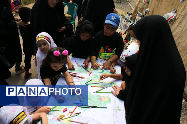 جلوه‌های زیبای انس و همدلی در خدمت به ارادتمندان سیدالشهدا(ع)