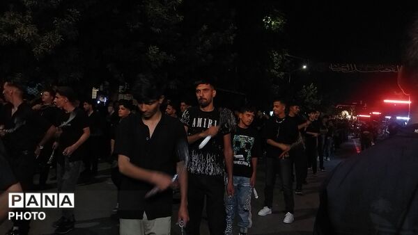 گذری بر فعالیت هیئت جوانان باب الحوائج در شب عاشورا 