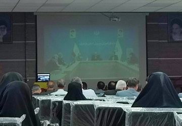 حضور مدیران مدارس قائمشهر در وبینار مدیر کل آموزش و پرورش مازندران 