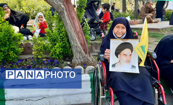 جلوه های از راهپیمایی روز قدس در کهک، جعفریه و روستای صرم قم