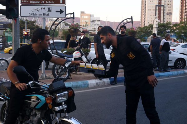 روز اول موکب علمدار کربلای سپاه عاشورای تبریز