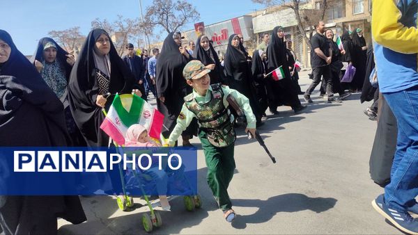 حماسه آفرینی مردم اراک در روز قدس