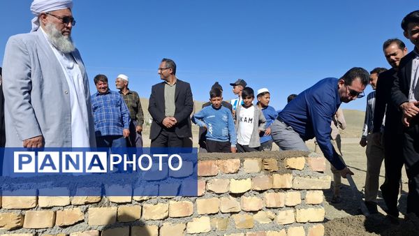 برگزاری آیین خشت گزاری طرح مدرسه اولیا 