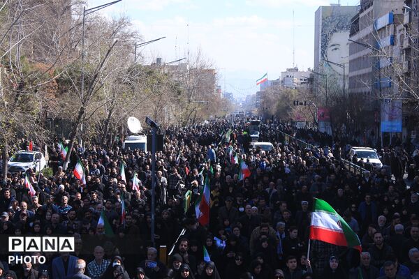 تهران در سوگ رهبر شهید انقلاب