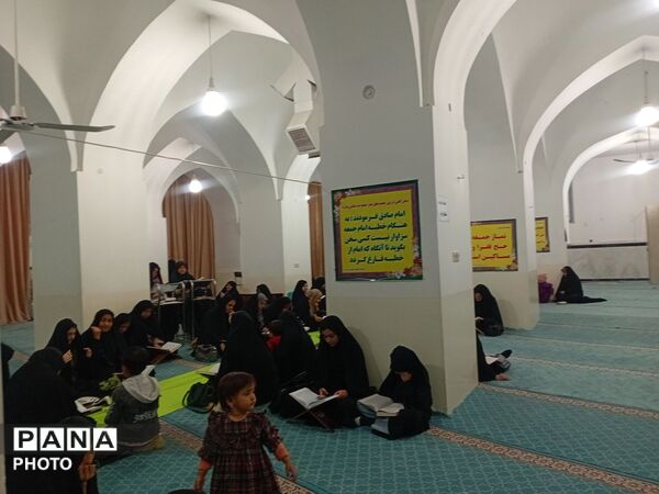 جز خوانی آیات کلام‌الله مجید در خلیل آباد