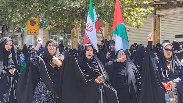 دومین راهپیمایی جمعه خشم در نیشابور 