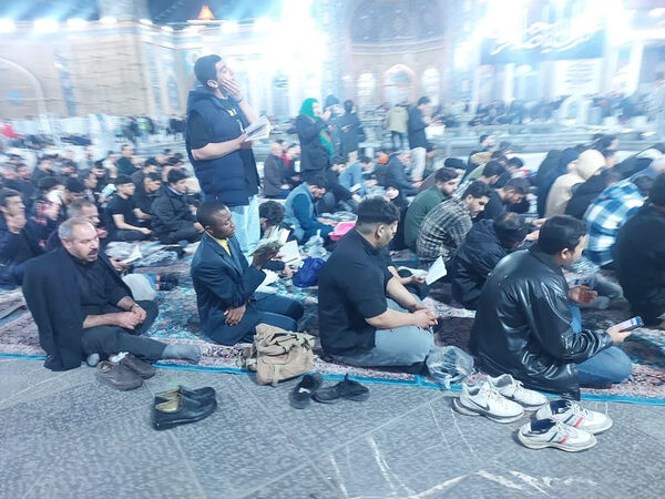 احیای شب بیست و یکم ماه رمضان در حرم حضرت معصومه(س)