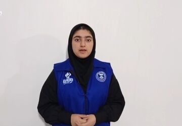 اعزام پرشور دانش‌آموزان دختر کردکوی به راهیان نور