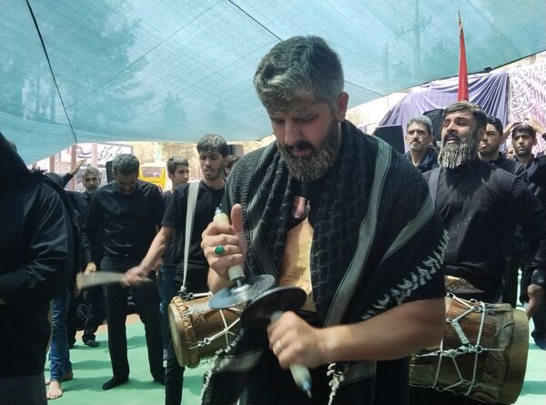 آیین خیمه سوزان روز عاشورا در بیرجند 