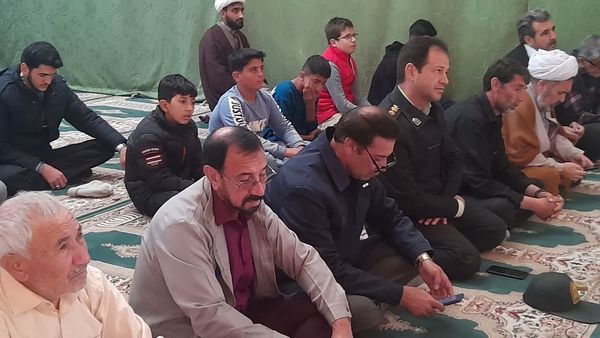 برگزاری آئین عبادی،سیاسی نماز جمعه در شهر قاضی 