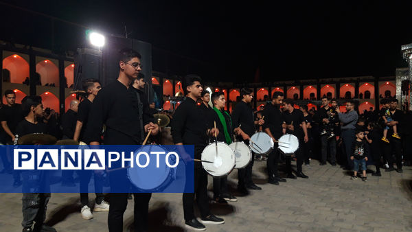 سوگ‌ مردم‌ اشکذر در شب عاشورای حسینی