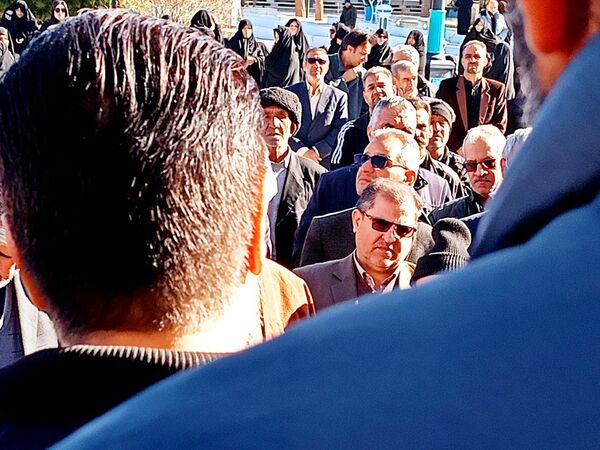 مراسم تشیع جانباز شهید مهدی نصری