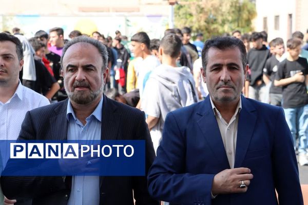 افتتاح هنرستان فنی‌وحرفه‌ای و کاردانش مهندس اصغر مشحون در ماهدشت