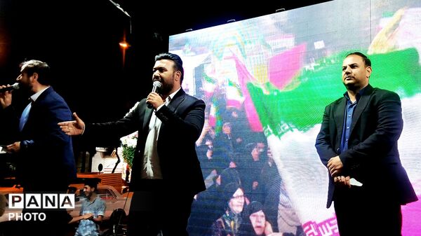 طنین فریادهای «وعده صادق ۵» در تجمع مهرورزی
