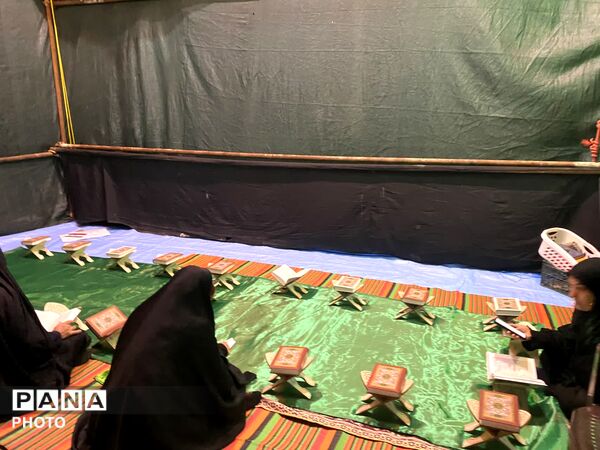 حضور پرشور دانش‌آموزان آموزشگاه نوریه جیرفت در تجمعات شبانه 