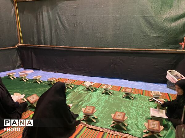 حضور پرشور دانش‌آموزان آموزشگاه نوریه جیرفت در تجمعات شبانه 