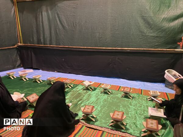 حضور پرشور دانش‌آموزان آموزشگاه نوریه جیرفت در تجمعات شبانه 