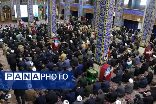 گرامیداشت حماسه ۹ دی در مسجد حظیره یزد