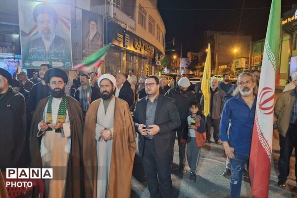 تجدید بیعت پرشور مردم فیروزکوه با رهبری معظم انقلاب
