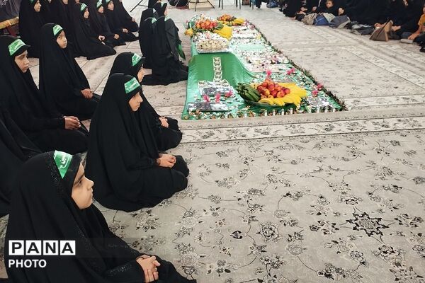 مراسم شهادت حضرت رقیه (س) در حسینیه حضرت ابوالفضل بهارستان دو